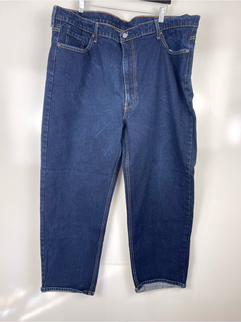 Levi’s 550 Men’s Relaxed Fit Jeans Dark Wash Blue Size 48x32 Classic Straight